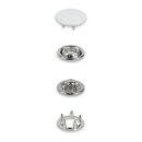 390770 Druckknöpfe Jersey, 12 mm, weiß - KTE...