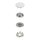 390770 Druckknöpfe Jersey, 12 mm, weiß - KTE á 20 St