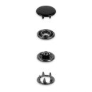 390771 Druckknöpfe Jersey, 12 mm, schwarz - KTE...