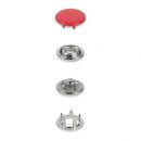 390772 Druckknöpfe Jersey, 12 mm, rot - KTE á...