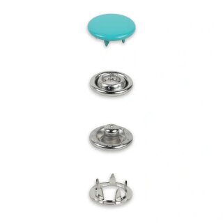 390777 Druckknöpfe Jersey, 12 mm, mint - KTE á 20 St