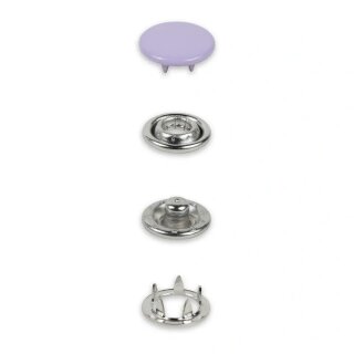 390778 Druckknöpfe Jersey, 12 mm, lila - KTE á 20 St