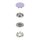 390778 Druckknöpfe Jersey, 12 mm, lila - KTE á 20 St