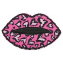 922019 Applikation Mund, pink  - KTE á 1 St