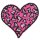 922020 Applikation Herz, pink - KTE á 1 St