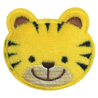923233 Applikation Tiger, gelb - KTE á 1 St