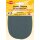Jersey Flicken  2x 8,5 x 13 cm / grau