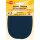 Jersey Flicken  2x 8,5 x 13 cm / dunkelblau