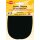 Jersey Flicken  2x 8,5 x 13 cm / schwarz
