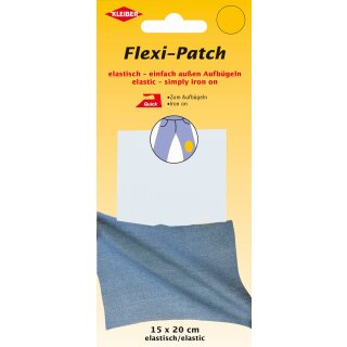 Flexi-Patch zum außen Aufbügeln 15 x 20 cm / weiß