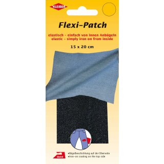 Flexi-Patch von innen Anbügeln 15 x 20 cm / jeans dunkelblau
