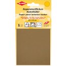 Reparaturflicken Kunstleder 10 x 16 cm / hellbraun