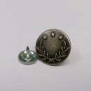 Jeans Patentknoepfe - Roehrchen 50 Stk. x 17 mm / alt nickel