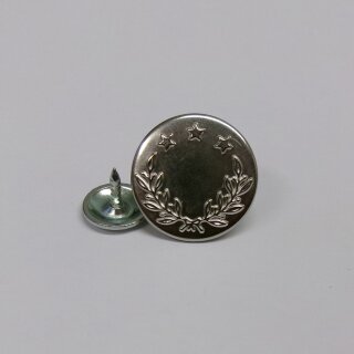 Jeans Patentknöpfe - Röhrchen 50 Stk. x Ø 17 mm / nickel