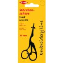 Storchenschere 93 mm / schwarz