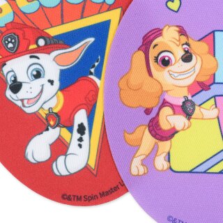 925353 Appl.gedruckt Paw Patrol sort.oval - KTE á 1 KTE