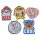 925356 Appl.gewebt Paw Patrol sort. - KTE á 1 KTE