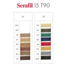 Handnähfaden Serafil 15 T90 - 2040 - Spule mit 100 m...