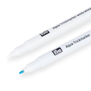 610855 Trickmarker Aqua wasserlös.türk/weiss 2St