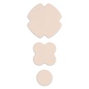 921001 Rub-on Patch STRETCH beige 3St