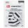 921012 - Rub-on Patch STRETCHDE. s/w Streifen 3St - ST á 3 St