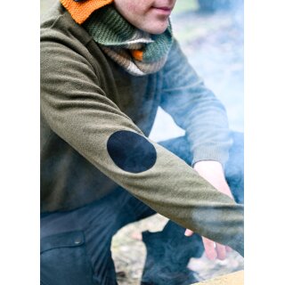921018 - Rub-on Patch MERINO schwarz 2St - ST á 2 St