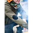 921018 Rub-on Patch MERINO schwarz 2St