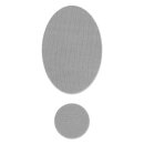 921019 - Rub-on Patch MERINO hellgrau 2St - ST á 2 St