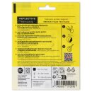 921024 Rub-on Patch REFLECTIVE schwarz/grau 3St