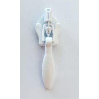 4851045 03 CC DA4Q1 EJ PARTS N-ANTI  - Tropfenschieber in Kettenfarbe für nahtverdeckte Kunststoffspirale 3mm - Pack á 100 Stück - Farbe: (bitte Farbnummer angeben)