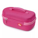 611961 - Dampfbügeleisen Mini pink m.Ablage, Case - SET á 1 Set