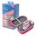 611961 - Dampfbügeleisen Mini pink m.Ablage, Case - SET á 1 Set