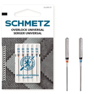 719317 - Schmetz - ELX705 CF Nm 80-90 SB5-Karte / Nadeldicke = 80-90 /  Preis pro Karte