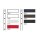 ELASTICFADEN 10m SP Fb. 1057 5 Spulen im Karton
