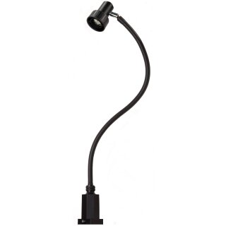 Halogen-Lampe "Alex" schwarz 220 V / 12 W