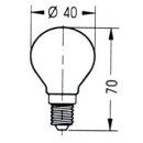 Glühlampen 12V/15W/Schraubsockel/Kugelform
