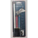 Schneiderkreideset weiß, blau, rosa 17 cm