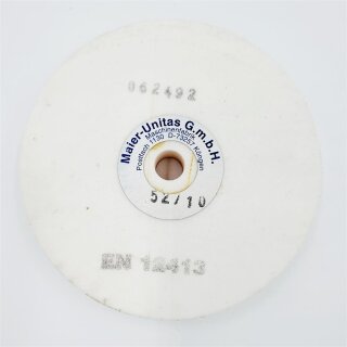 Flache Schleifscheibe 52/10 für Modell 110 Korn 100, Durchmesser 125 mm