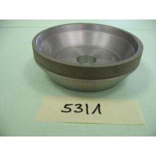 Borazontopfschleifscheibe 53/1  für Modelle 68/1 82-100, Durchmesser 100 mm
