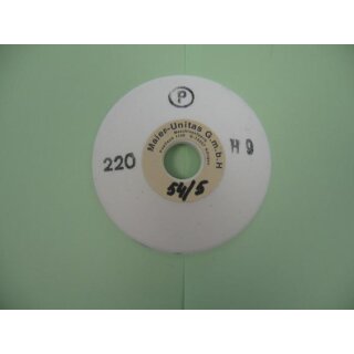 Tellerscheibe 54/5 für Modell 68/1 u. 82-100 Korn 220, Durchmesser 100 mm