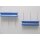 Nadelleiste 30 x 0,7 BLAU Kunsstoff 55 mm lang mit 3 Nadeln - RESTBESTAND - nicht mehr lieferbar