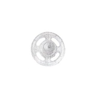 Annähdruckknopf "Mia" 10mm transparent 20 Stück