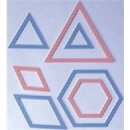 Schablonenset für PW Dreieck & Hexagon 24-494/T