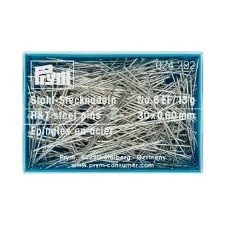 024292 - Stecknadeln ST 0,60 x 30 mm silberfarbig - DOS á 30 g