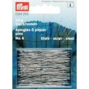 024293 Stecknadeln ST 0,60 x 30 mm silberfarbig - KTE...