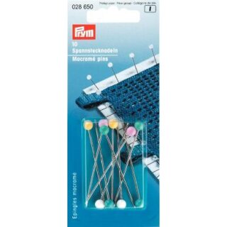 028650 Spannstecknadeln ST/KST 1,15 x 55 mm farbig sortiert - KTE á 10 ST