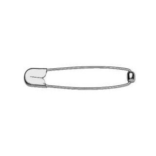 089183 Kugel-Sicherheitsnadeln ST 41 mm silberfarbig - KTE á 10 ST