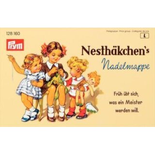 128160 - Nadelmappe Nesthäkchen mit Einfädler - ST á 29 Nadeln