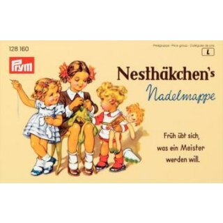 128160 Nadelmappe Nesthäkchen mit Einfädler - ST á 29 Ndl.
