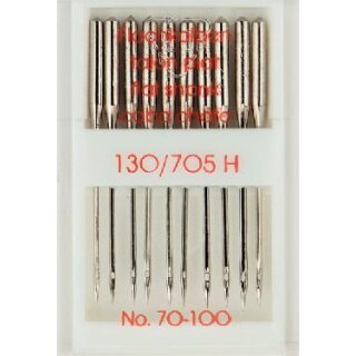 151300 Nähmaschinennadeln 130/705 Standard 70-100 - DOS á 10 ST